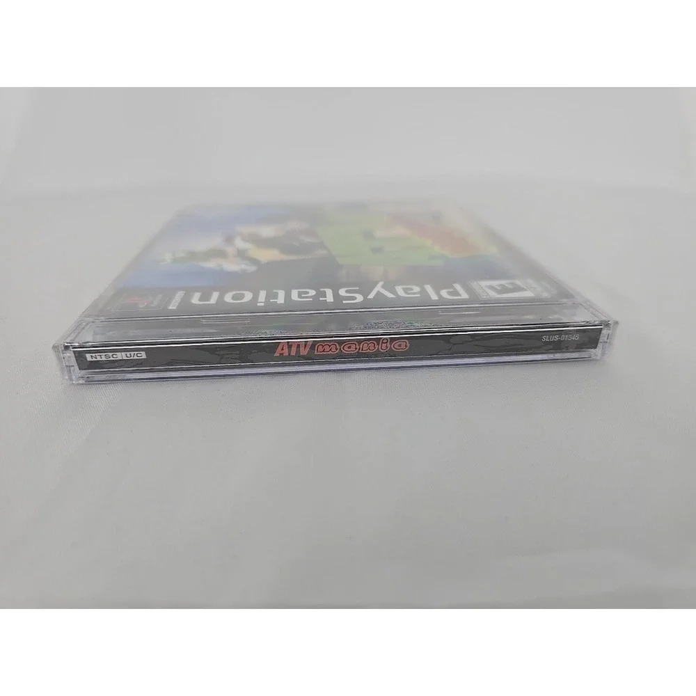 ATV‎ Mania Sony PlayStation 1, 2003 New Sealed Crack On Back Rare Game